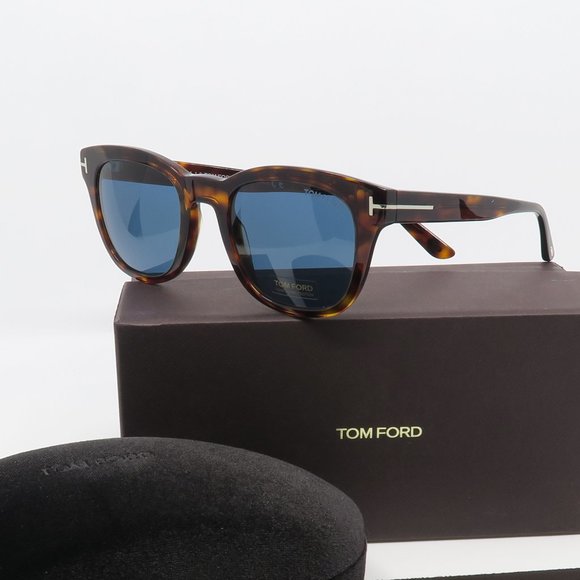 Tom Ford Other - TF676 54N Tom Ford New Havana/ Blue Men's EUGENIO Sunglasses 52mm with box